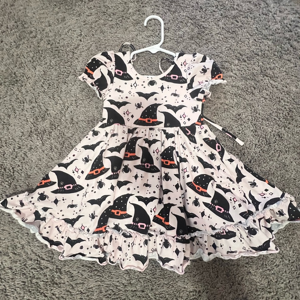 SweetHoney Halloween Dress - Black and light pink
